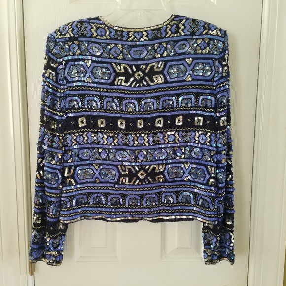 Papell Boutique Evening Formal Cocktail Jacket - Picture 7 of 7